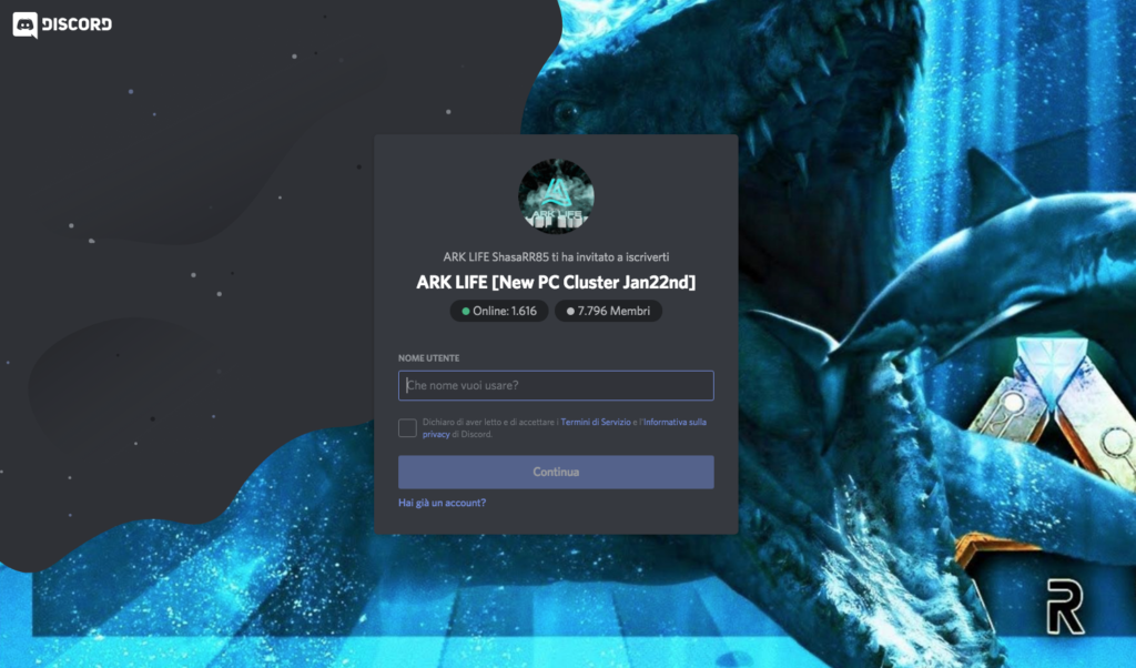 ark discord crypto